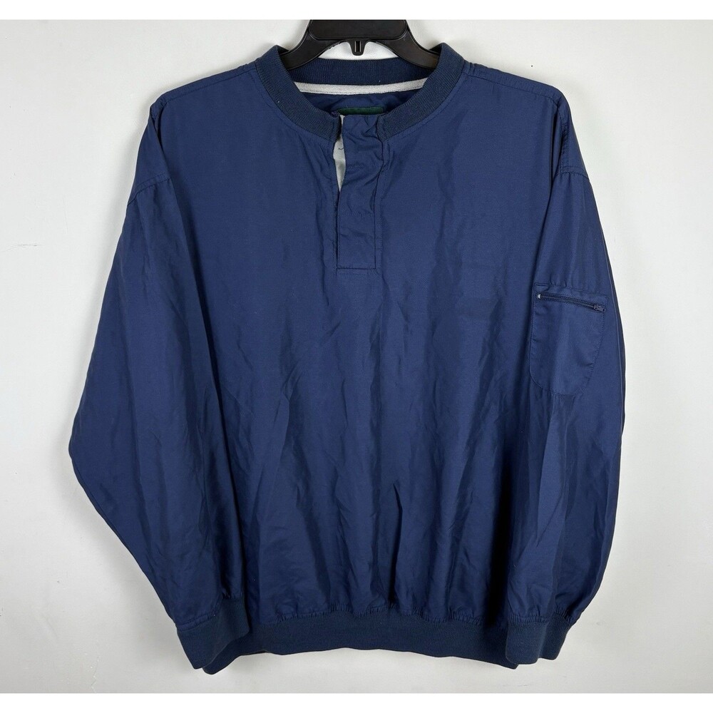 Men’s Catalina Golf Windbreaker 1/4 Button Windbreaker / Size XL